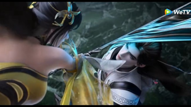 Pertarungan Shi Hao vs Peri Wangsi. [WeTV]